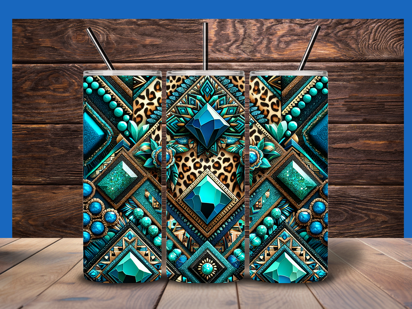 Boho Aztec Tumbler
