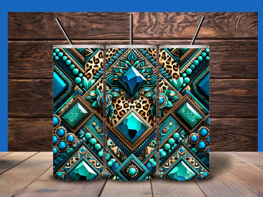 Boho Aztec Tumbler